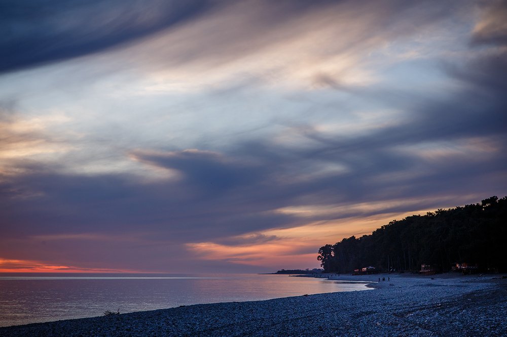 Закат над Черным морем