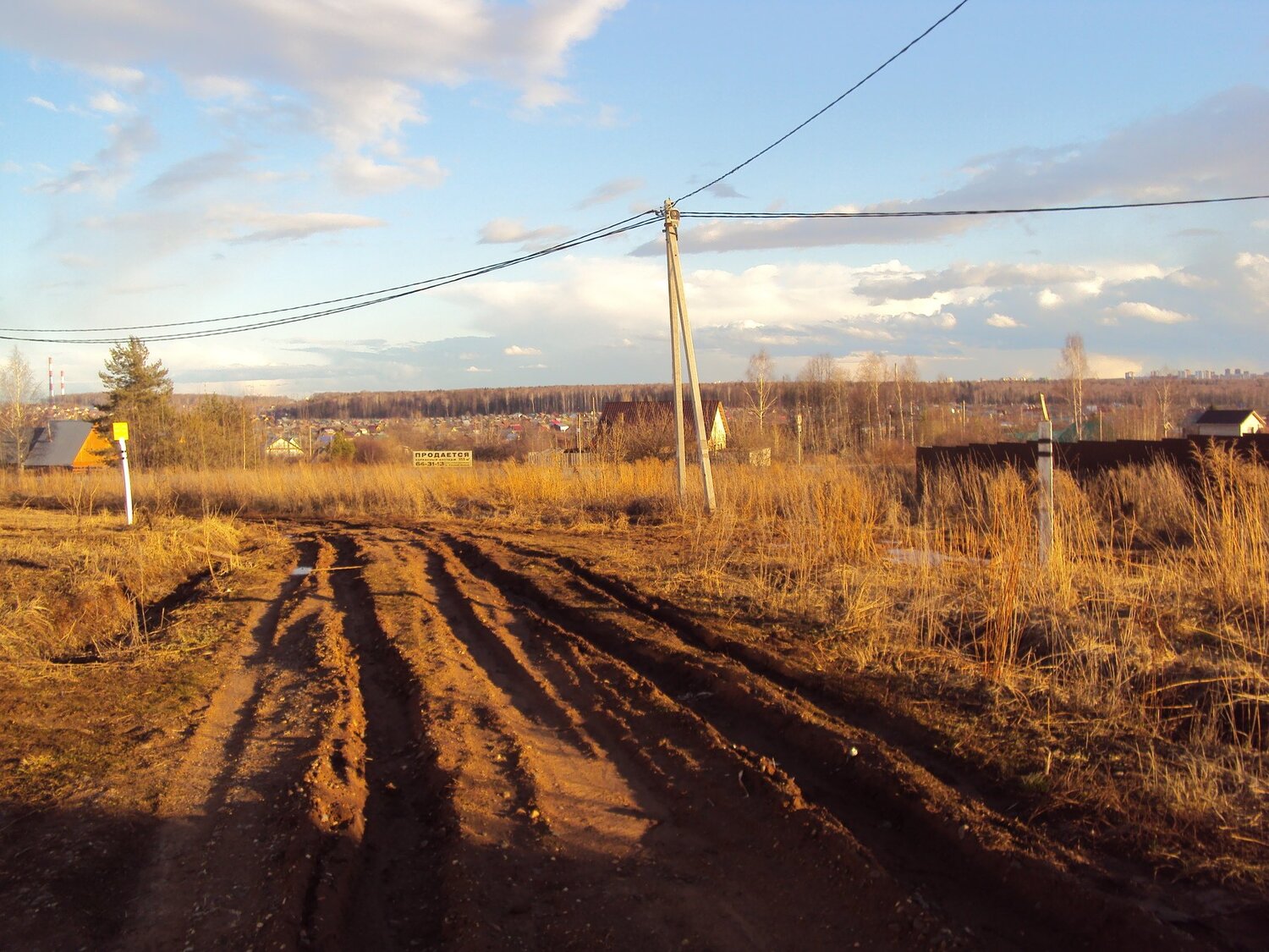 В посёлке