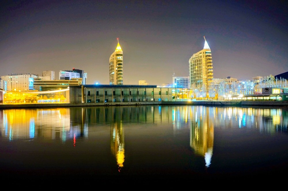 Lisbon nighttime