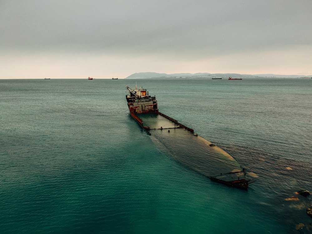 Затонувшее судно Ziya Koc