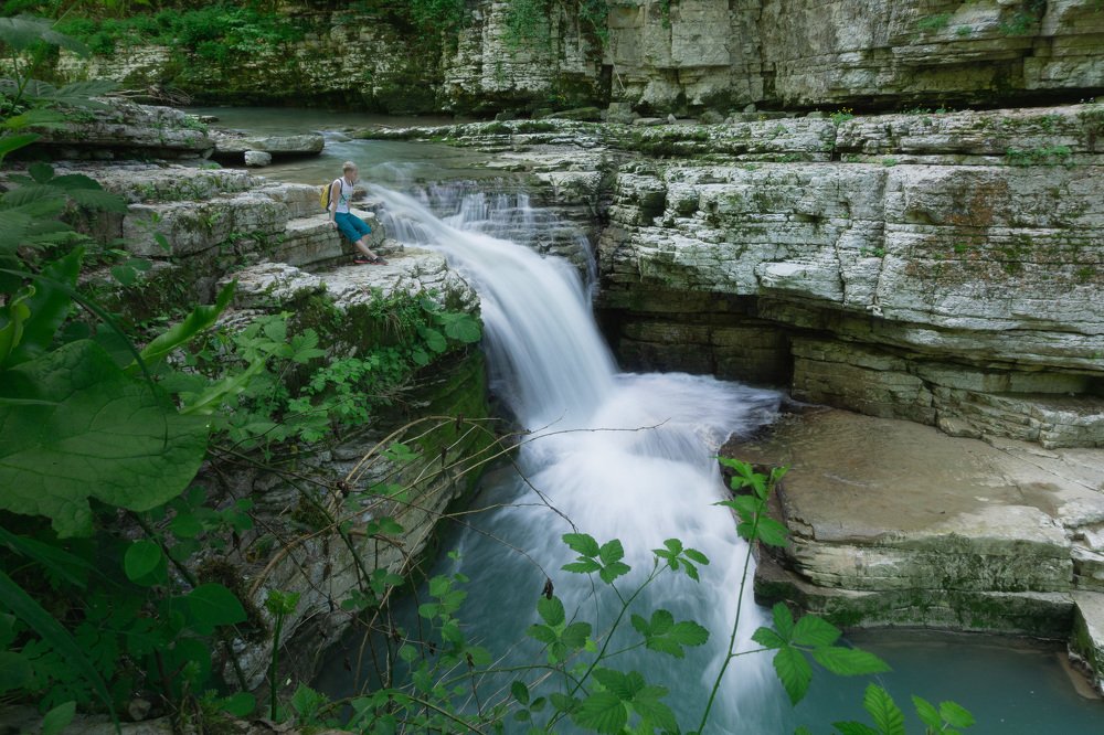 Водопад в каньоне Псахо