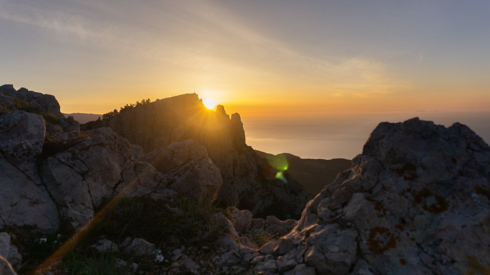 Рассвет над Ай-петри, Крым