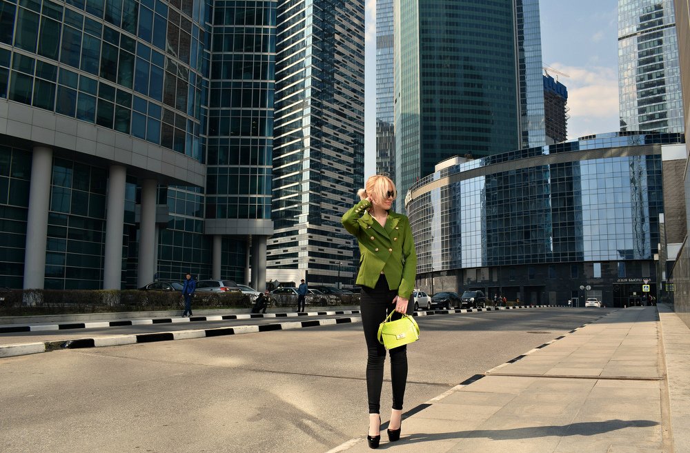 Girl in town