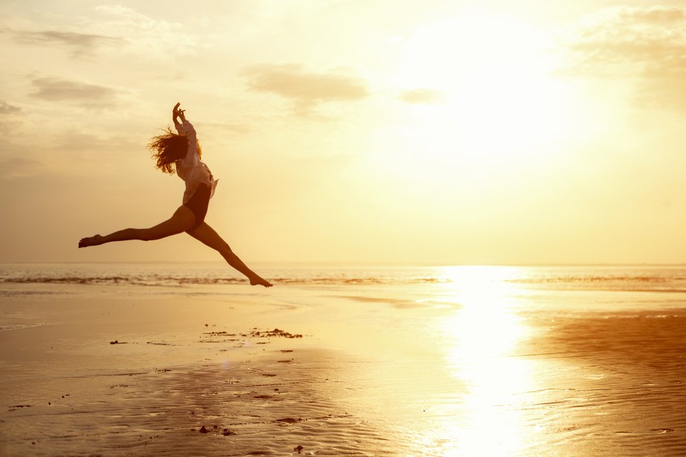 Весенний пляж