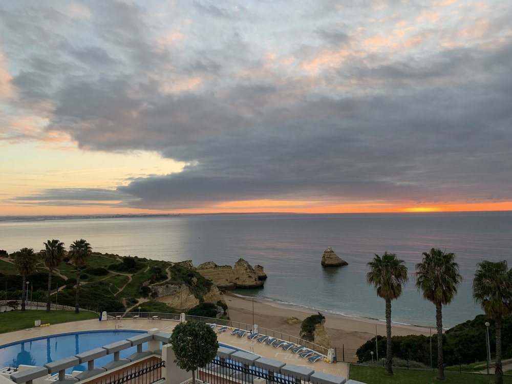 Sunrise at the beach