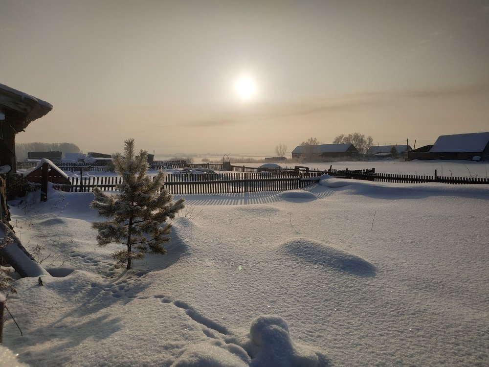 Утро в деревне