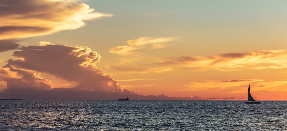 Beach of Mahajanga Madagascar