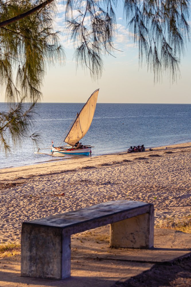 Beach Of Mahajanga Madagascar