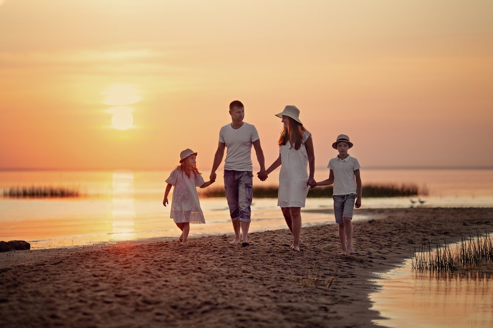 Закат в Кронштадте