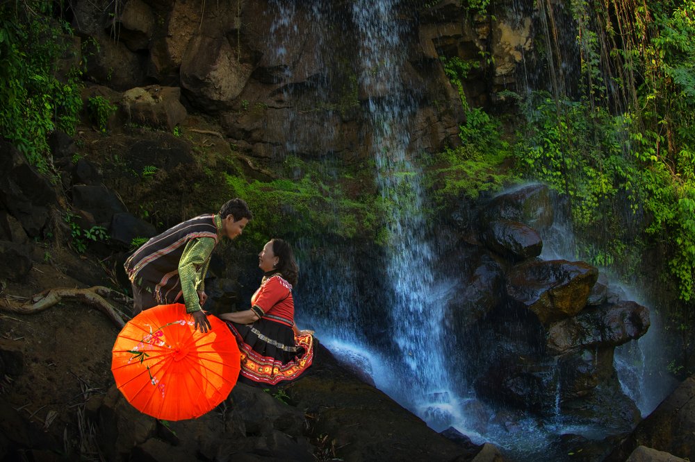 Thác Voi ở Bình Phước ( Việt Nam )