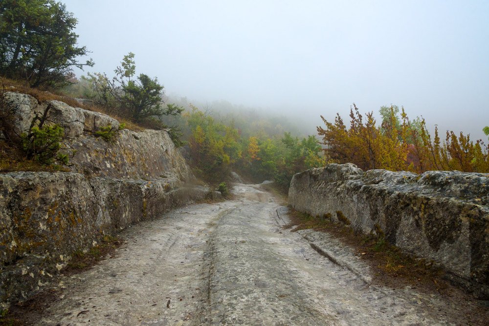 Дорога к Чуфут-Кале