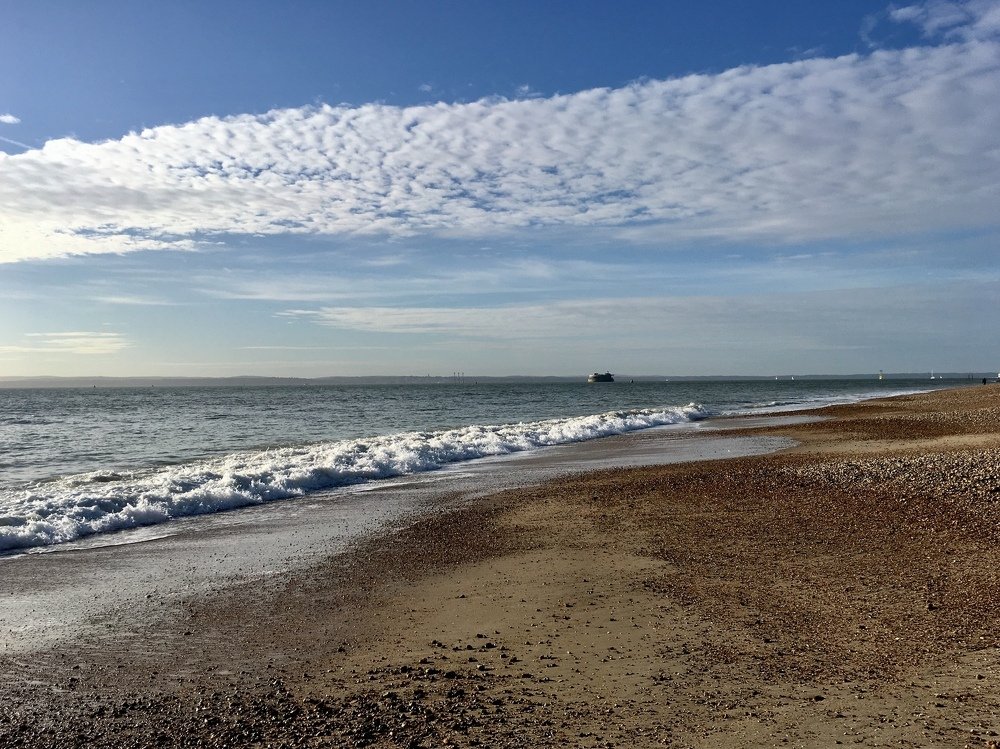 The cloudy Southsea