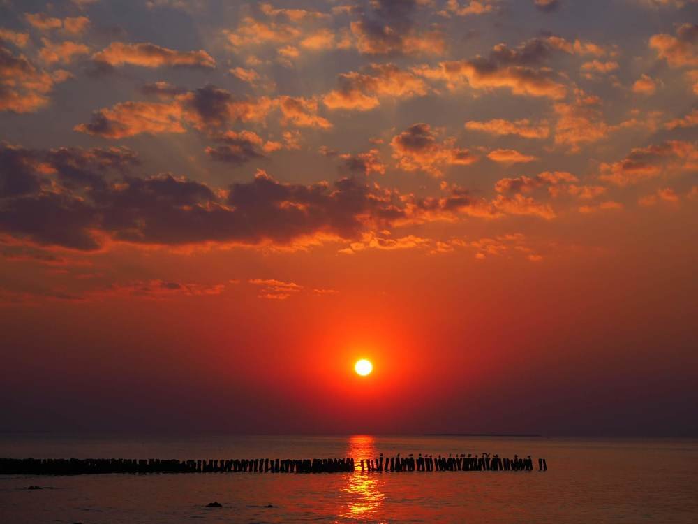 Закат на Балтике