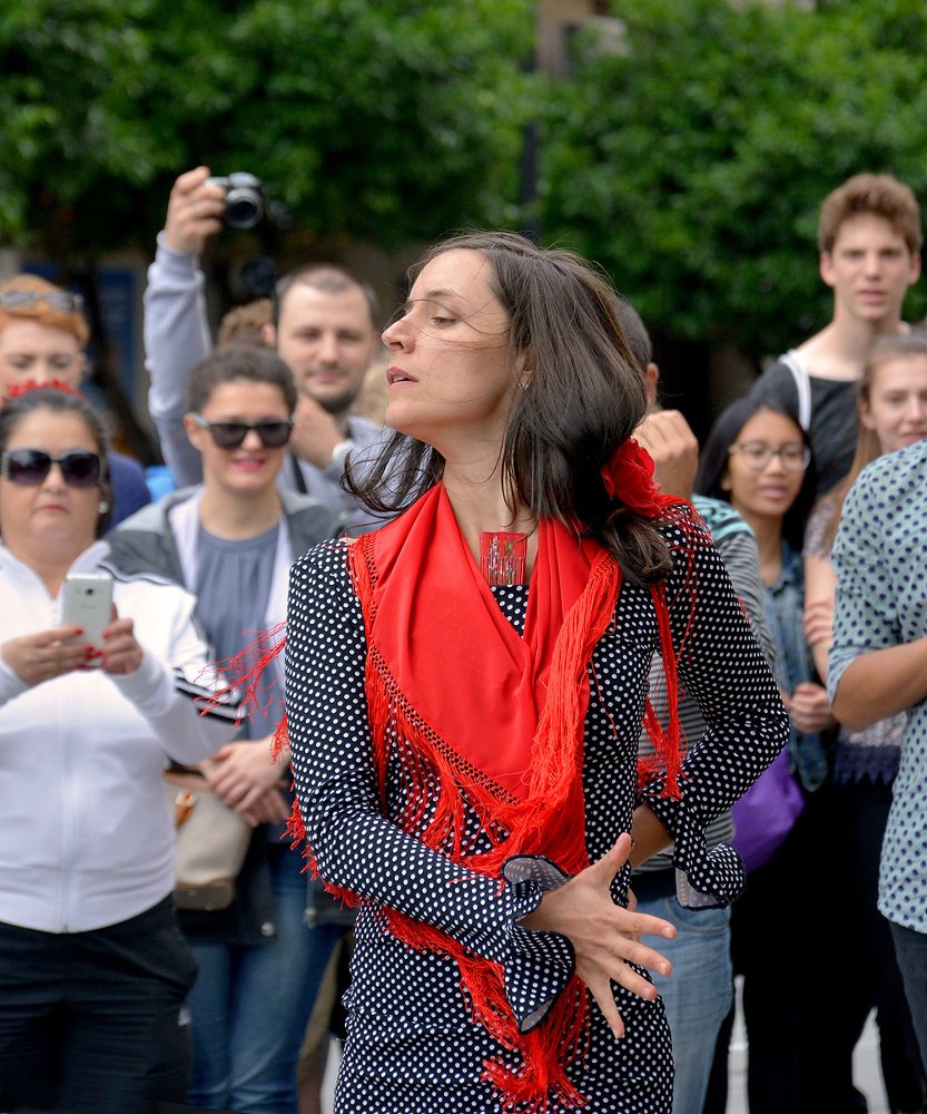 Фламенко на улицах Севильи