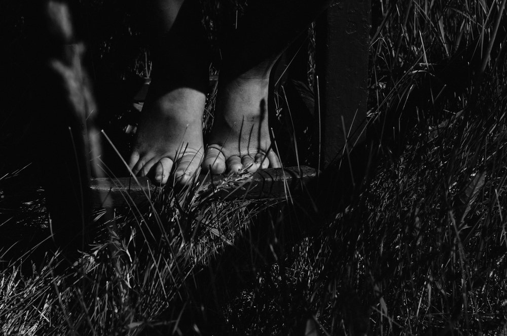 Ноги в траве