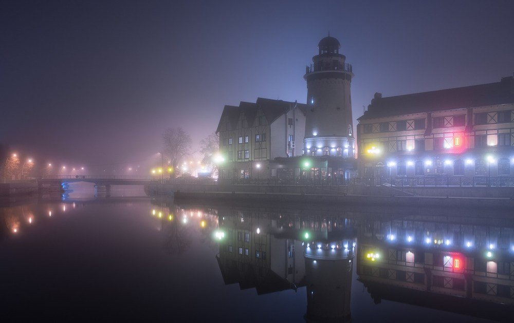 Калининград. Рыбная деревня. Медовый мост