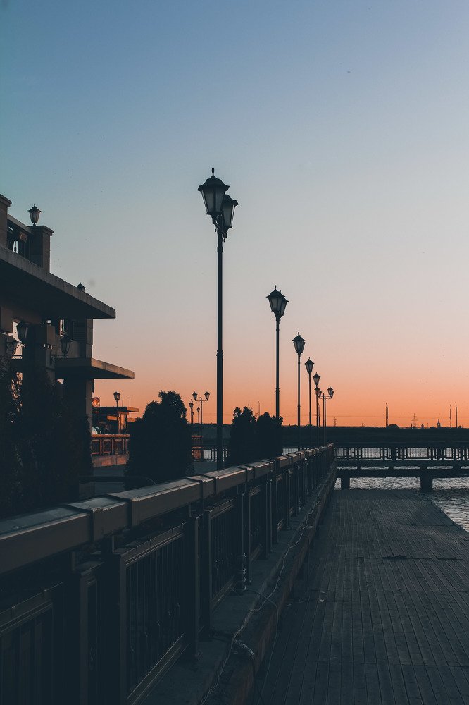 Вечерние краски города