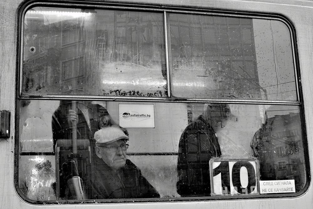 The man and the shadows