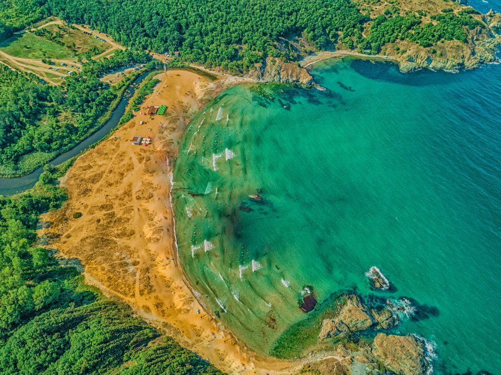 Silistar Beach in Bulgaria