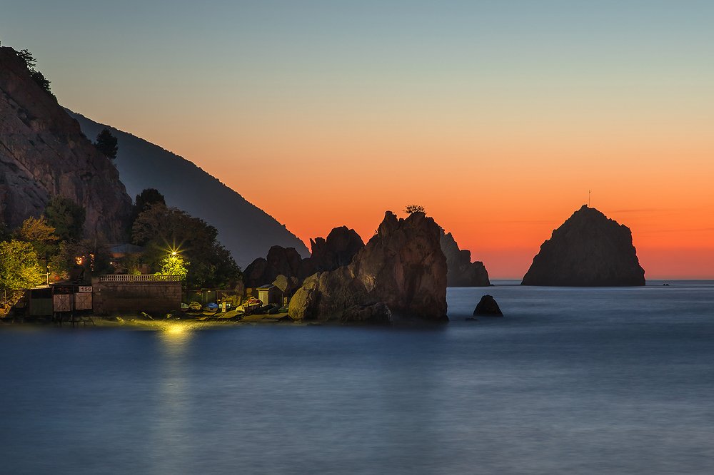 Рассвет в Гурзуфе