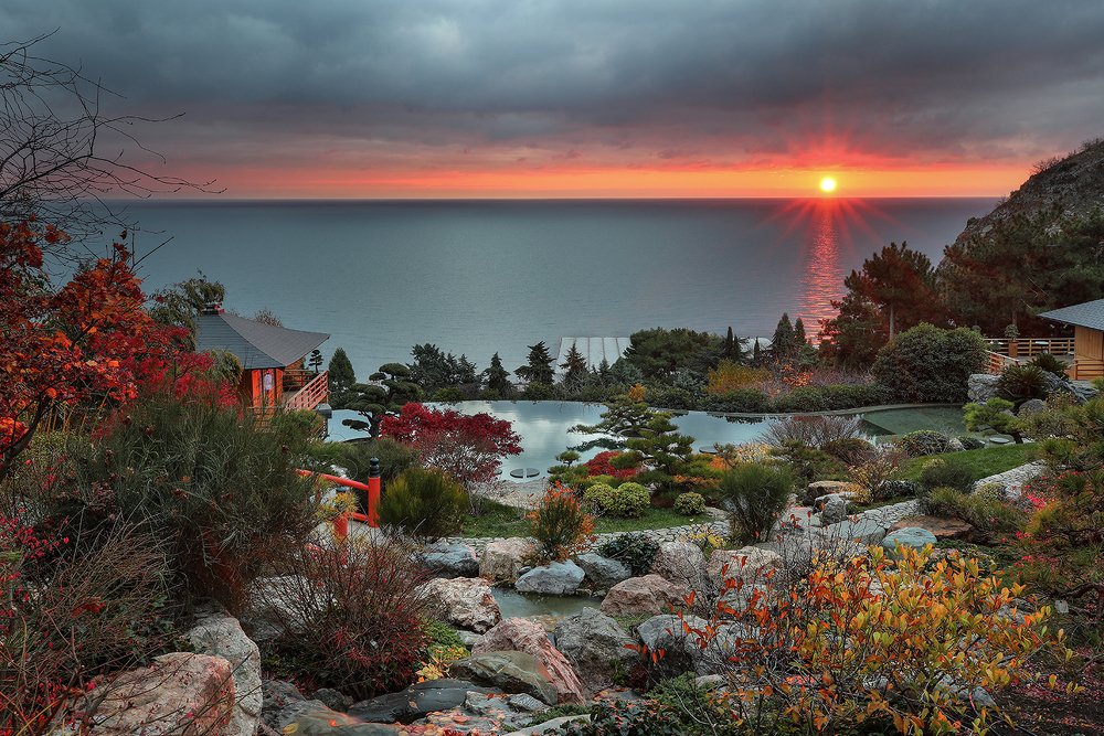 Рассвет  в Партените