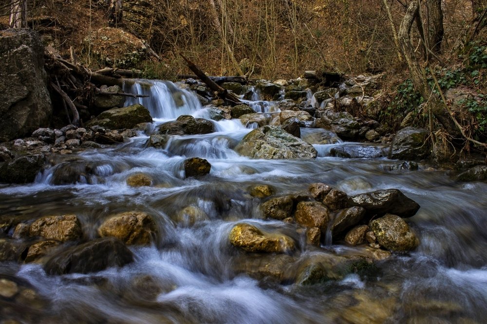 Каскады горной реки