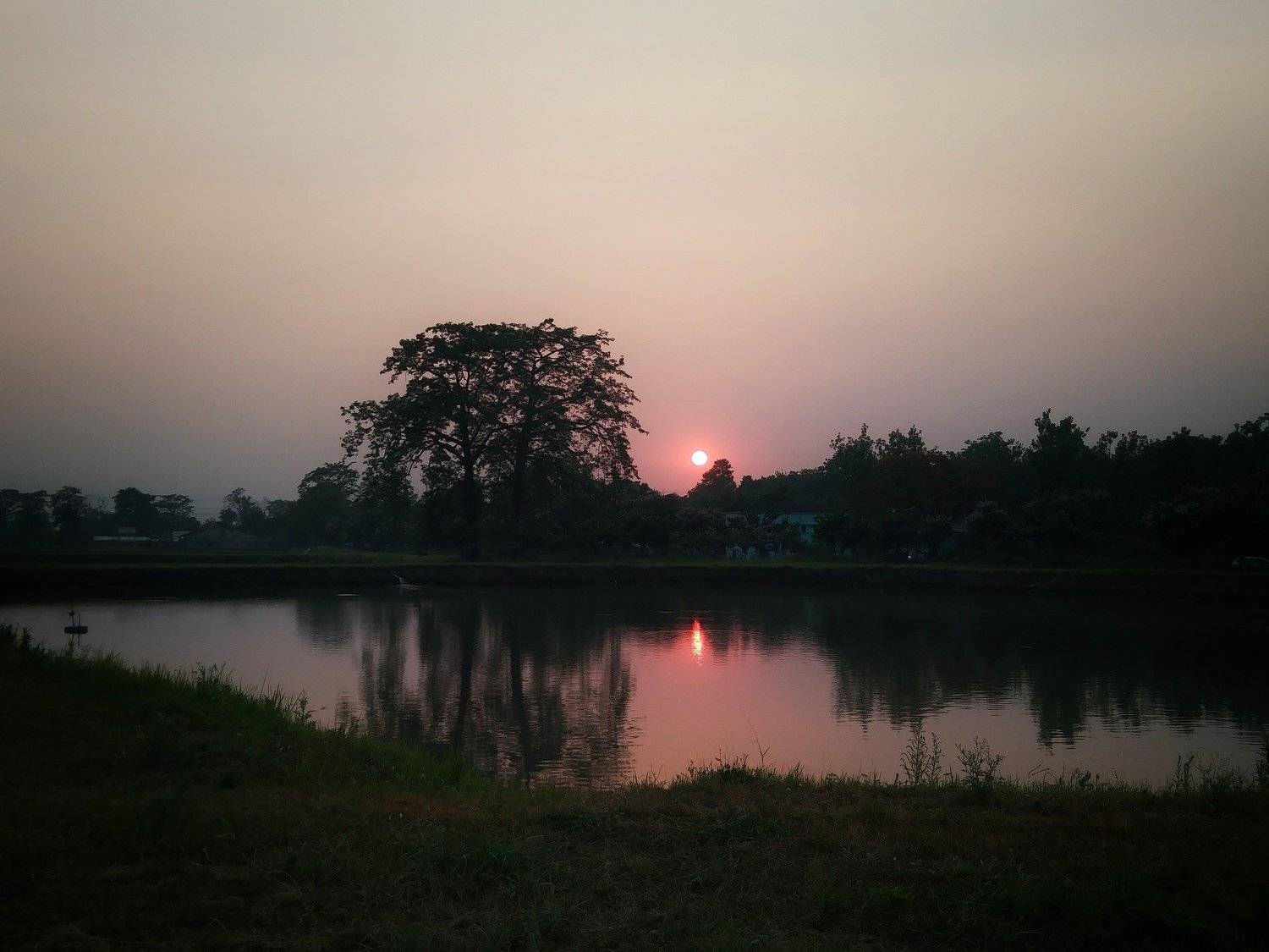 Sunset Just before the Night