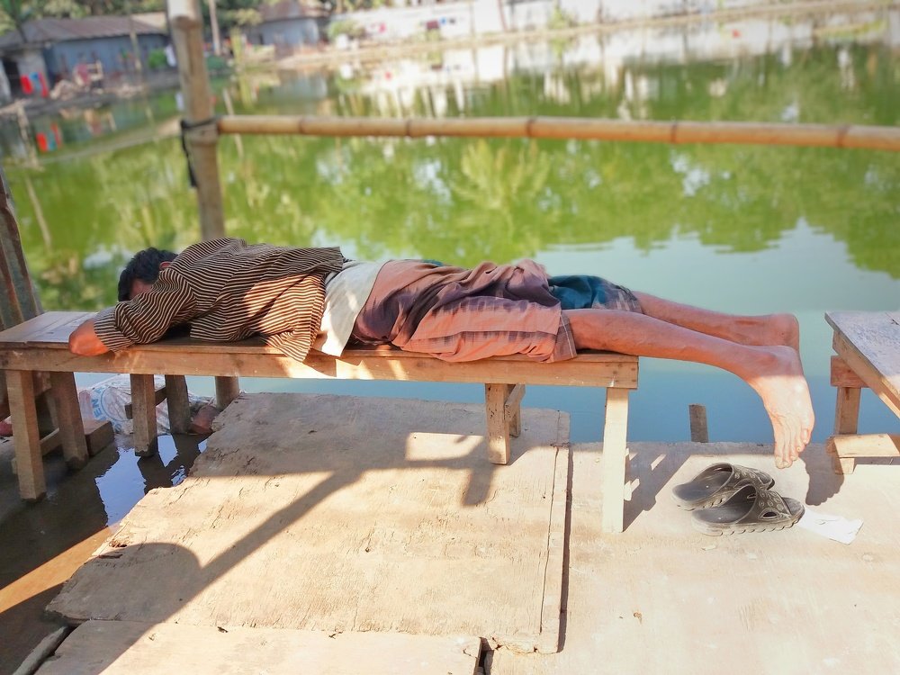 Rest for some moment