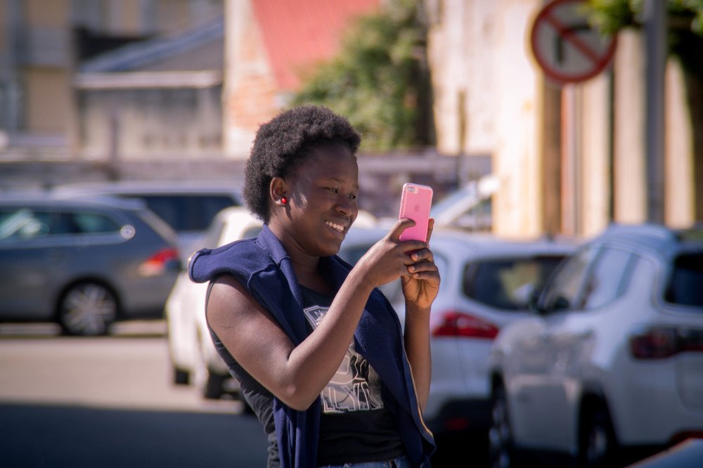 В розовом цвете.