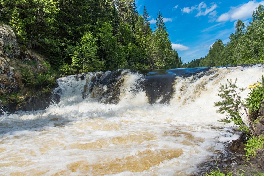 Водопад Кивач.