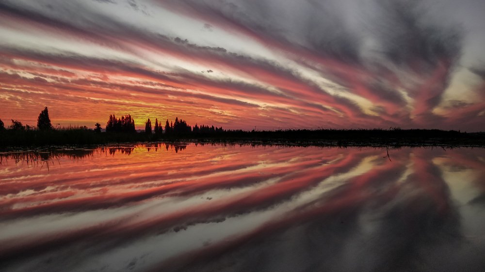 31 декабря... Последний закат уходящего года.