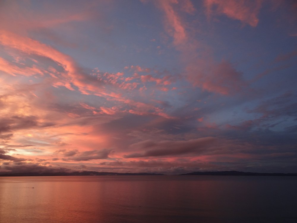 Закат на Фиджи