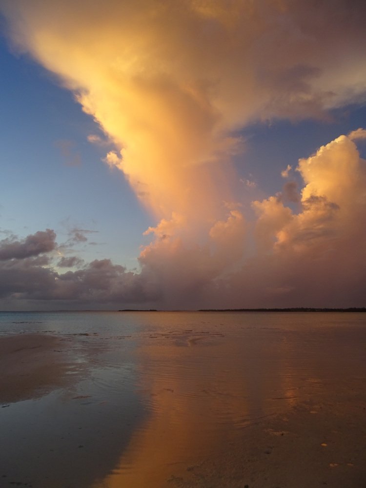 закат о.Эльютера(Багамы)