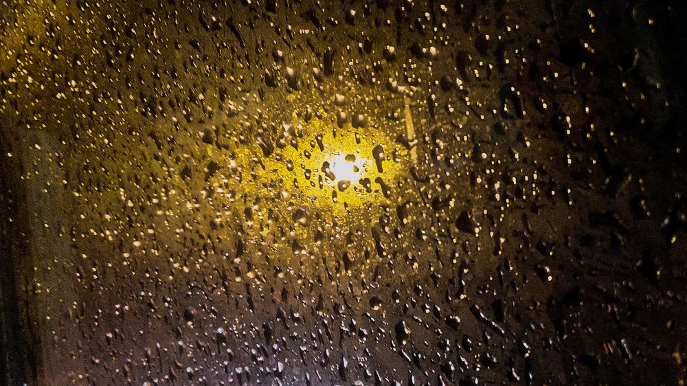 Late night rainy ride