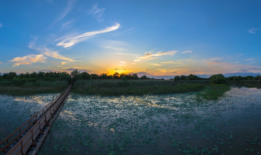 Тропа в закат
