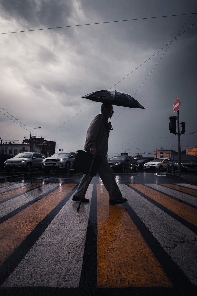 Дождь в Москве