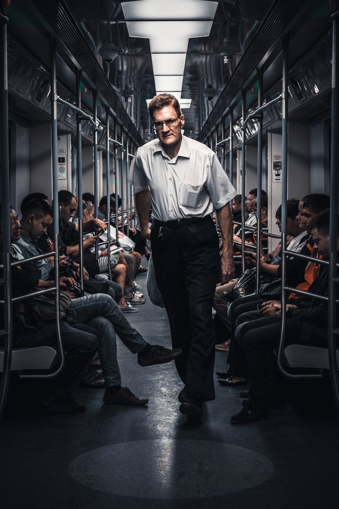 Будни в Московском метро