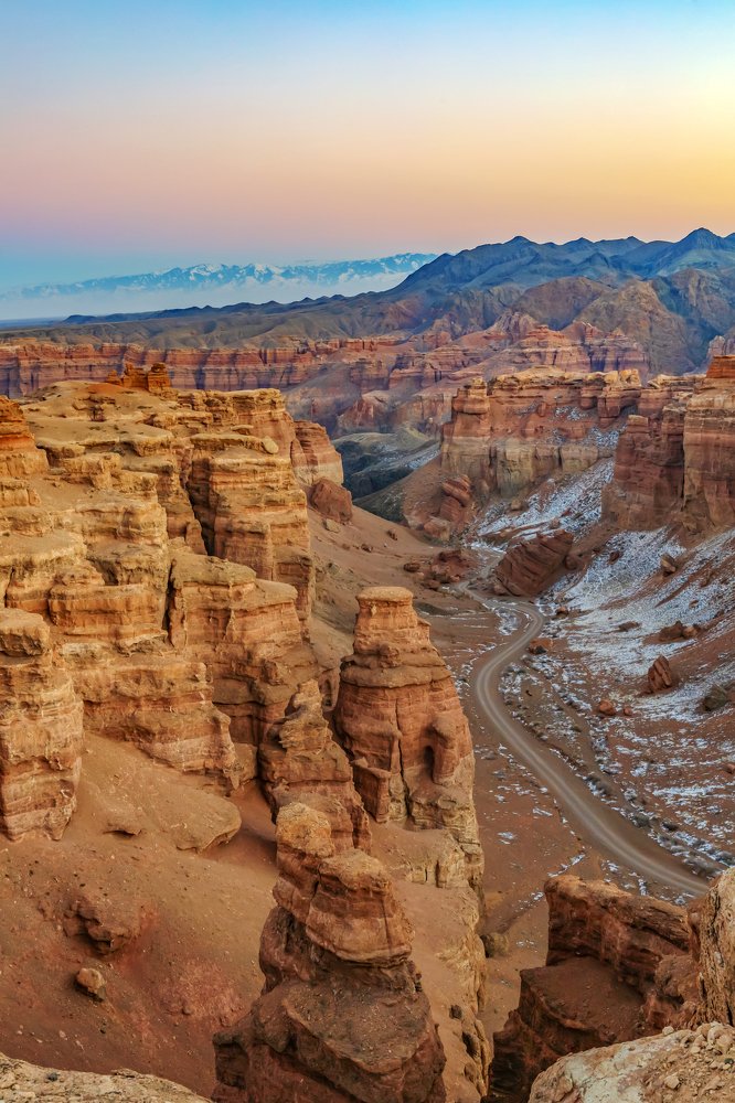 Закат в Долине Замков
