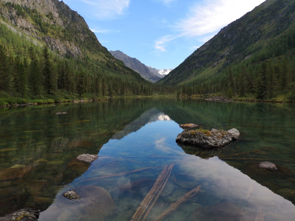 Озеро на реке Большой Колагаш