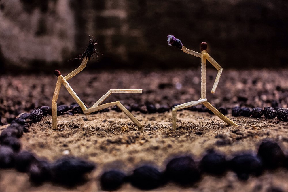 African Wrestlers (Yan Dambe)