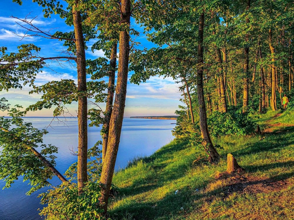 Берёг матушки реки Волги