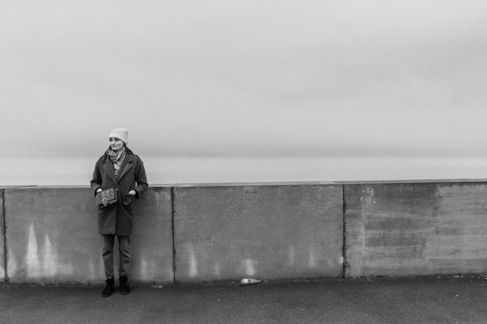 На набережной