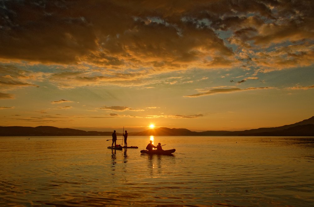 Рассвет в бухте Крашениникова