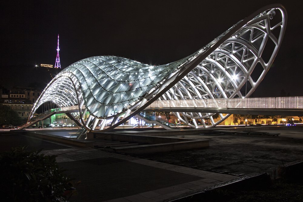 Ночной Тбилиси