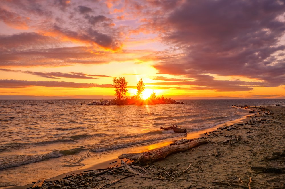 Солнце заходит