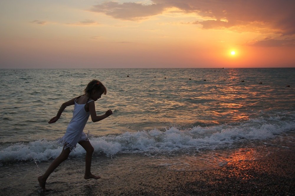 Солнце - - не уходи...!