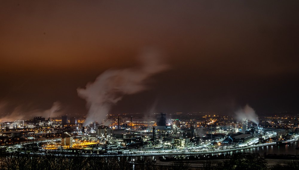 Voest Alpine area in Linz