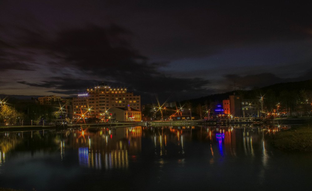 Огни ночного города