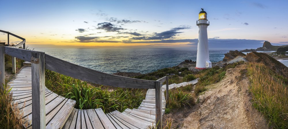 Sunrise on the coast