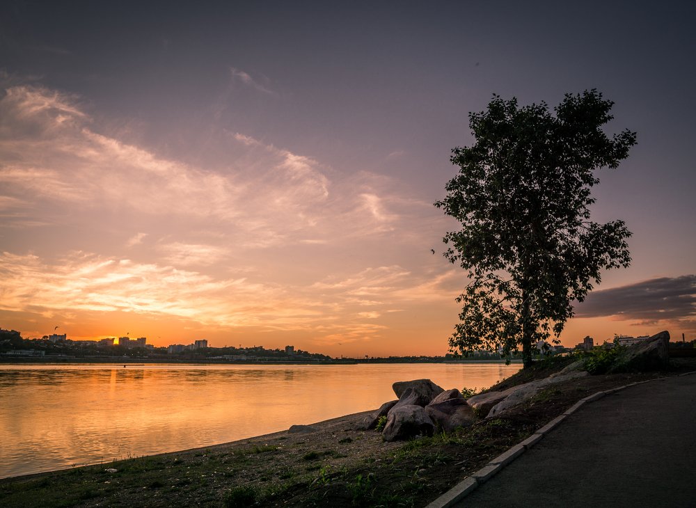 Закат, Иркутск